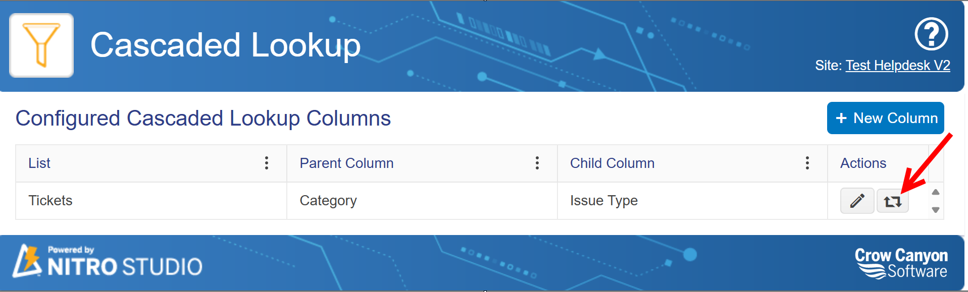 Revert to standard sharepoint column