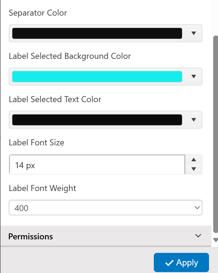 Choice bar setting new 2