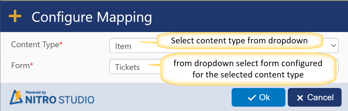 confiigure content type mapping 1